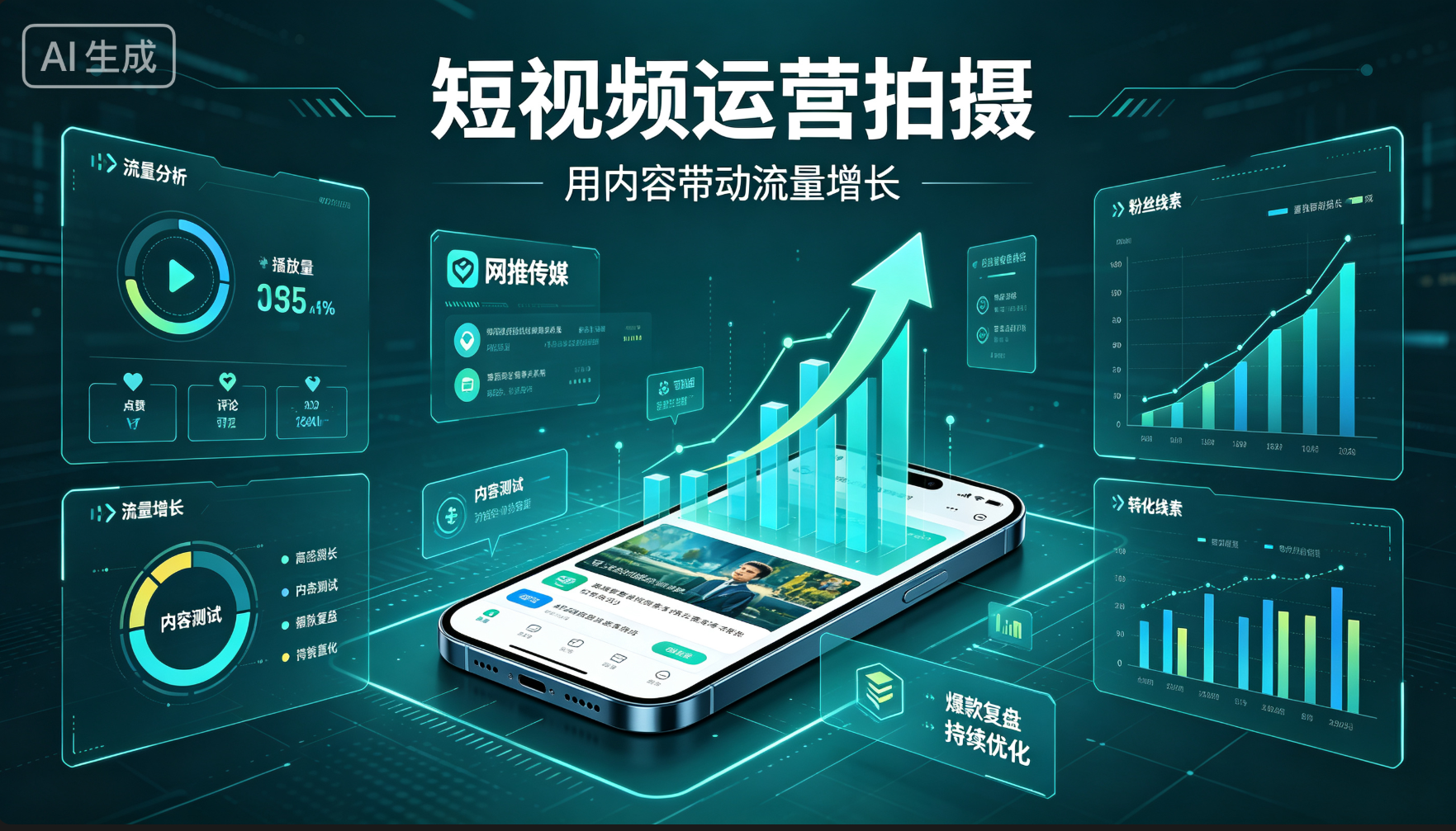 承德短视频运营服务展示